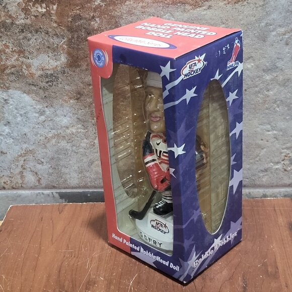 Brandon Drury USA Hockey Bobblehead Doll 2001 - Picture 6 of 10